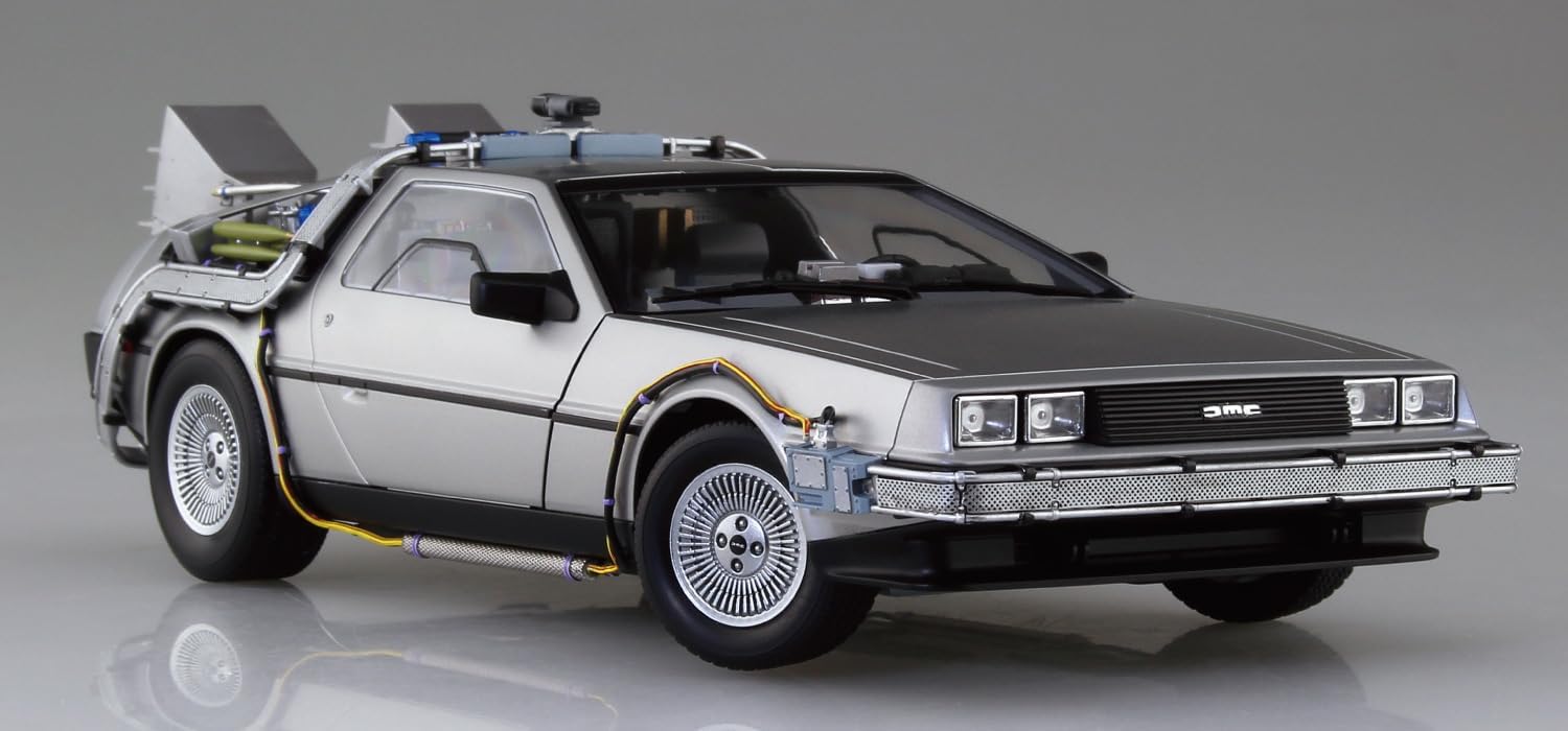 Aoshima 064368 1/24 Back to the Future Part I Time Machine - BanzaiHobby