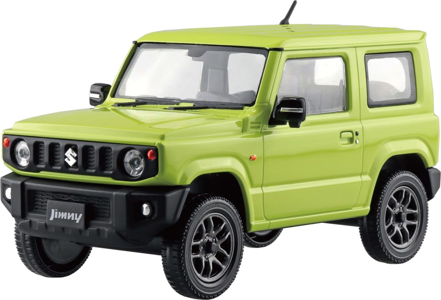 Aoshima 1/32 Easy Plastic Snap Kit No.09-KY Suzuki JB64 Jimny Kinetic Yellow - BanzaiHobby