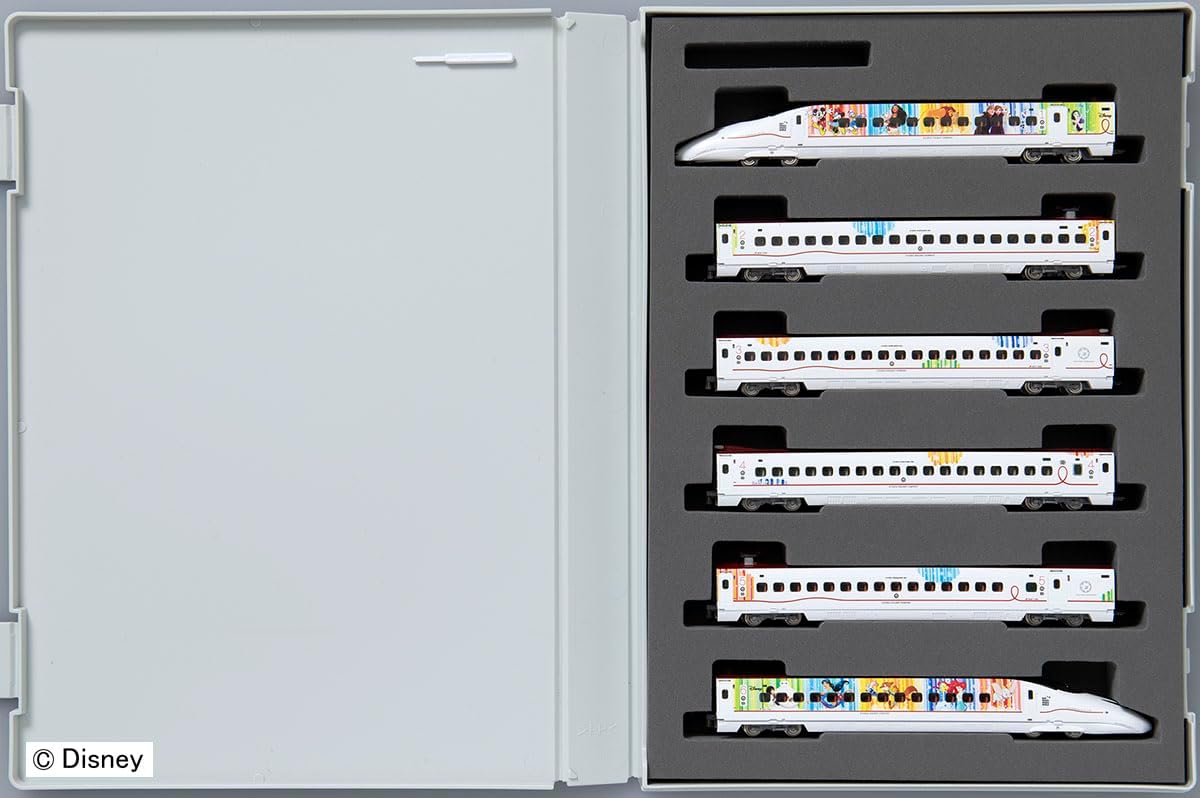 TOMIX 97945 vía N Modelo especial Kyushu Shinkansen Serie 800 Serie 1000 JR Kyushu WAKU WAKU SMILE Shinkansen Set - BanzaiHobby