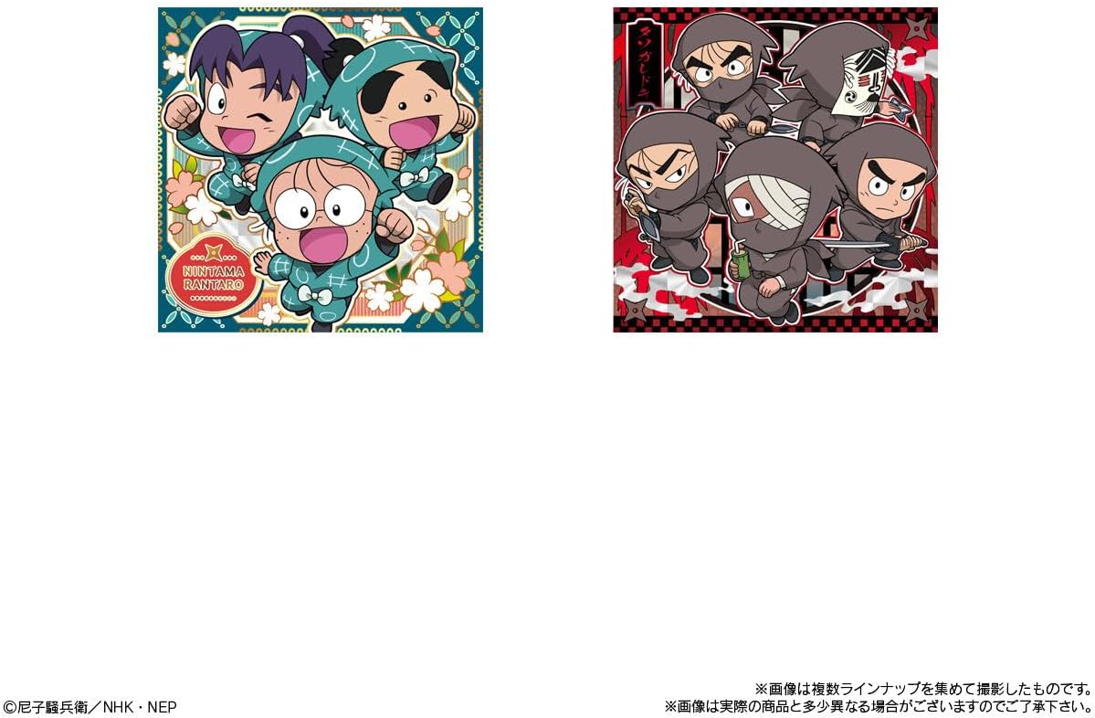 Bandai Niformation Nintama Rantaro Sticker Wafer Series (1Box 20pcs) - Bandai Candy Banzai Hobby