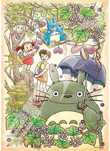 Ensky 500-273 My Neighbor Totoro, you caught a lot! - Ghibli (Puzzle, 500 Pieces, 38 x 53 cm)