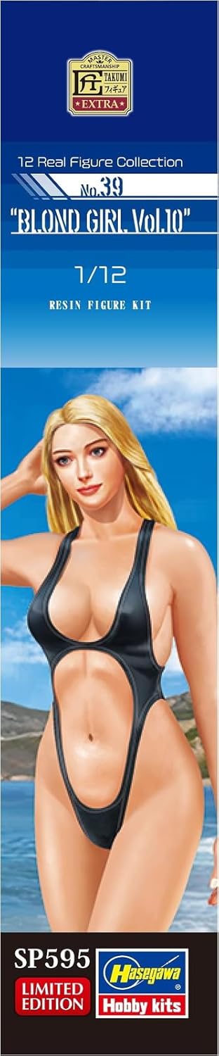 Hasegawa SP595 1/12 Real Figure Collection No.39 Blonde Girl Vol. 10 - BanzaiHobby