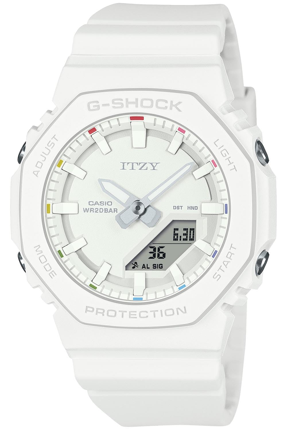 ジーショック [カシオ] 腕時計 【国内正規品】ITZYコラボレーションモデル GMA-P2100IT-7AJR レディース ホワイト - BanzaiHobby