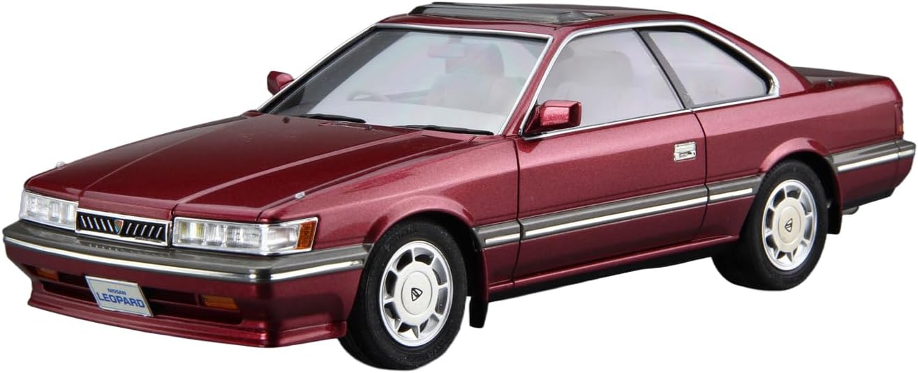 Aoshima 1/24 The Model Car No. 61 Nissan UF31 Leopard 3.0 Ultima '86