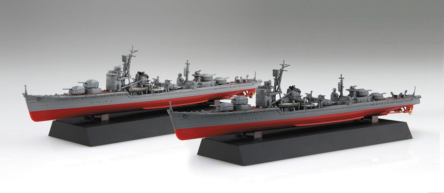 Fujimi 1/700 Ship NX-16EX-201 IJN Akizuki-class Destroyer Akizuki/Hatsuzuki (1944) Operation Shoichi-Go 2-Ship Set (with Genuine Photo-Etched Parts) - BanzaiHobby