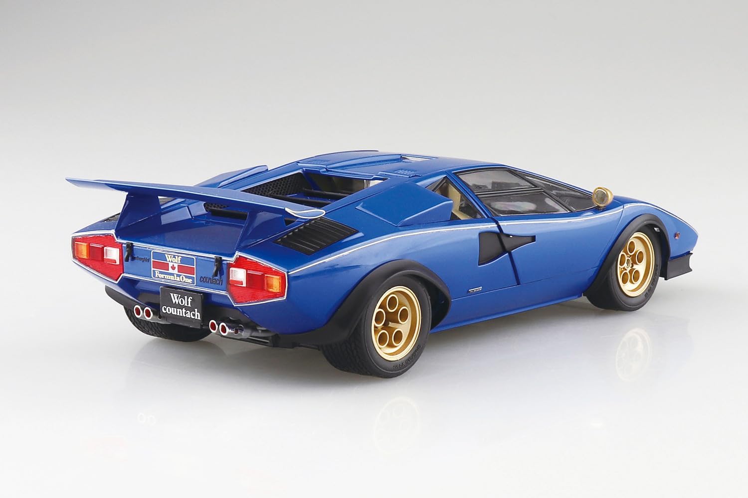 Aoshima 1/24 The Supercar No. 18 '76 Wolf Countach Ver.2