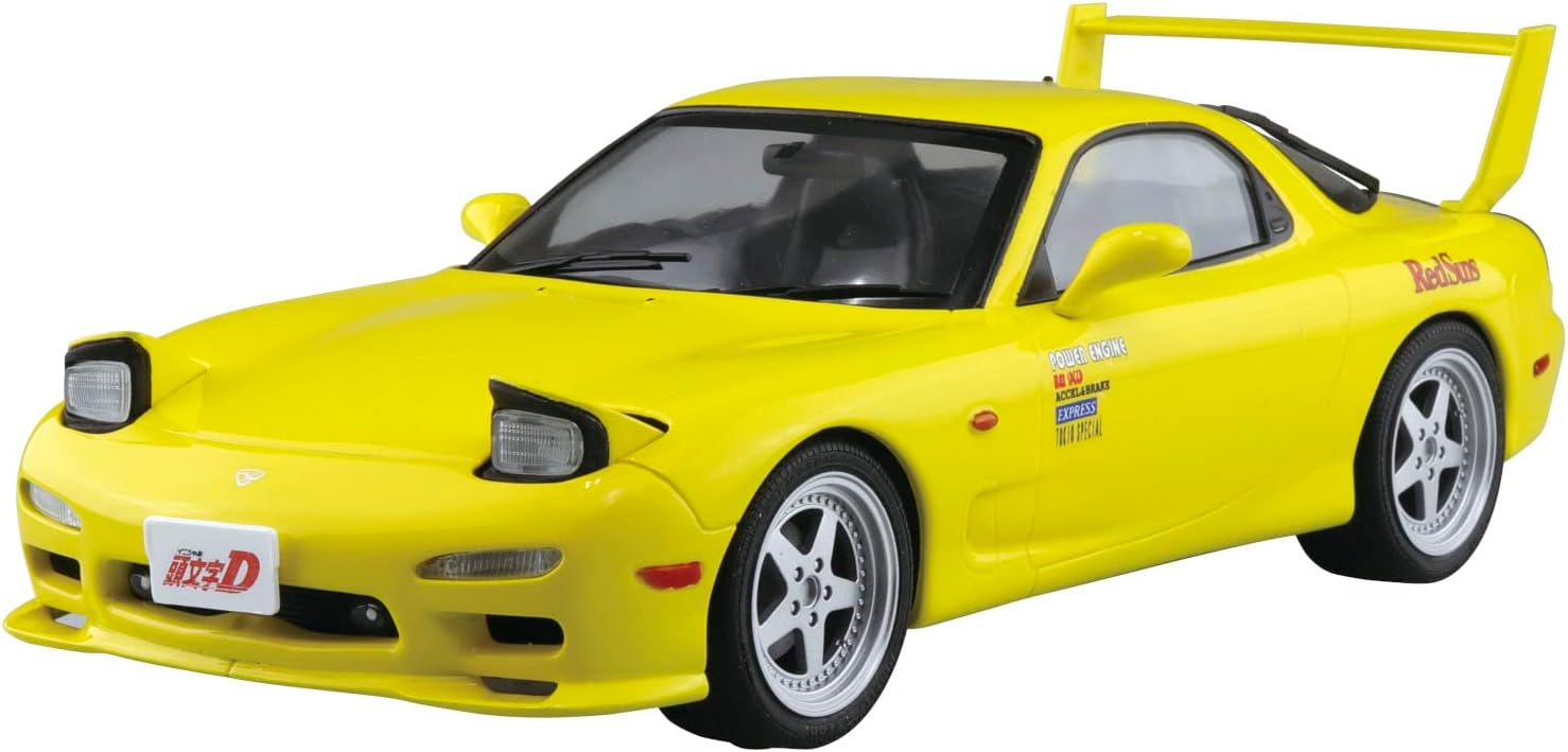 Aoshima Initial D Keisuke Takahashi FD3S RX-7 Specification Volume 1 - BanzaiHobby