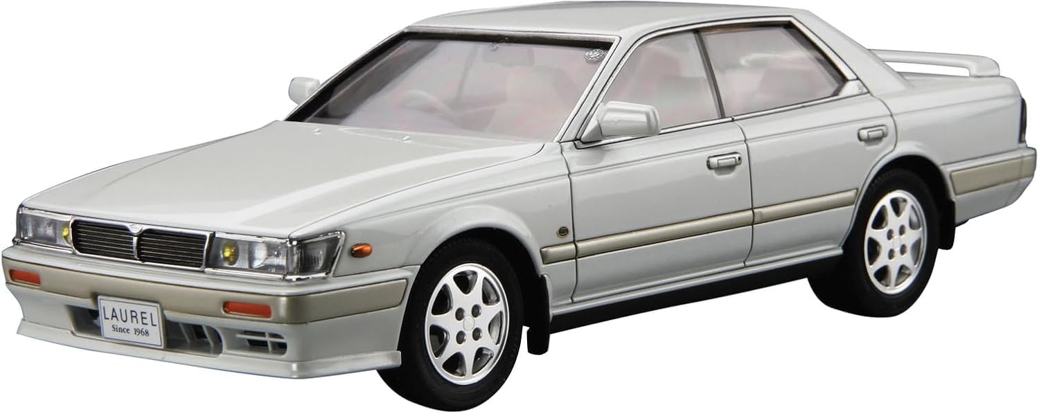 Aoshima 1/24 The Model Car No. 28 Nissan HC33 Laurel Medalist CLUB L '91 - BanzaiHobby