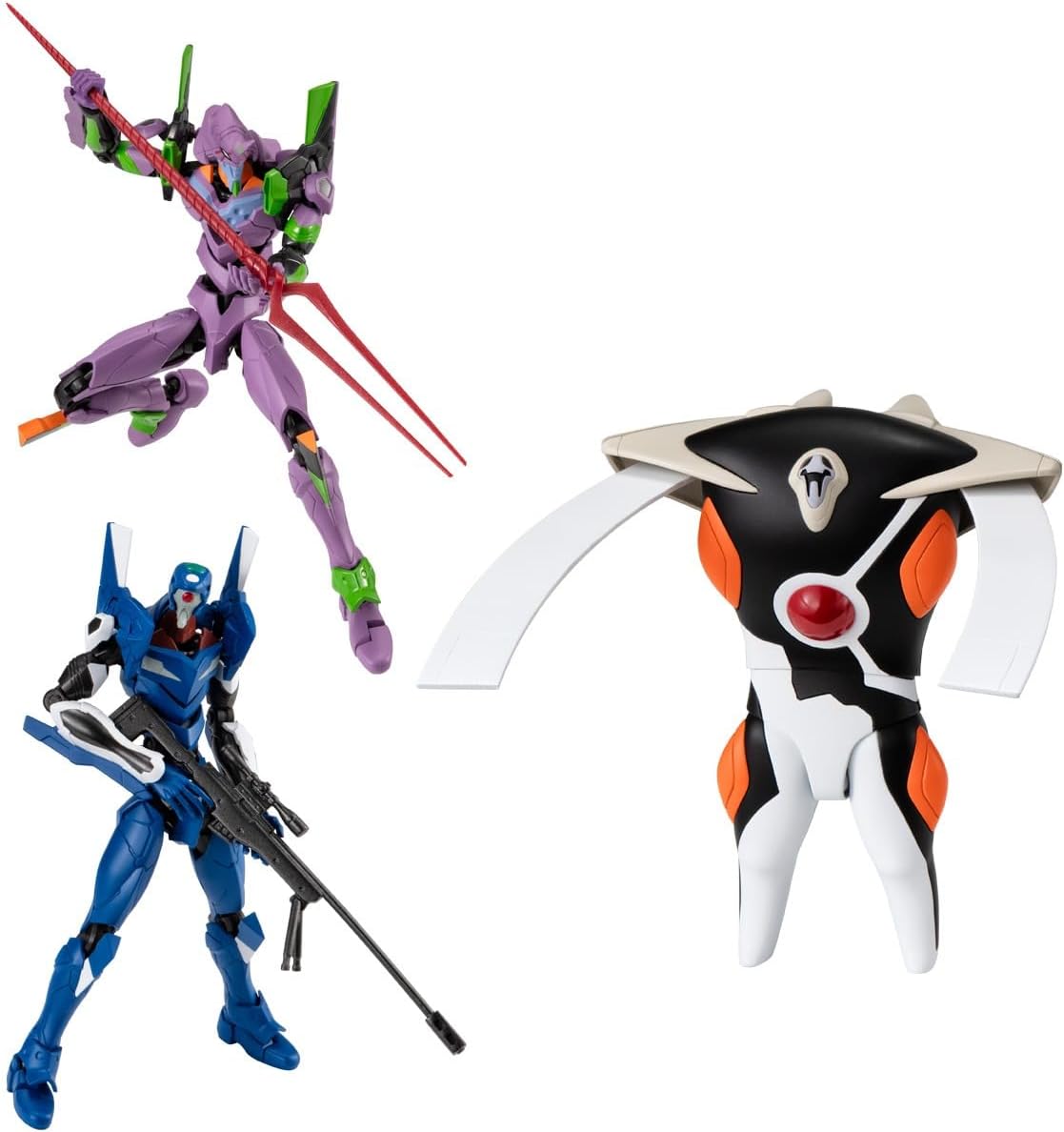 Bandai EVA-FRAME-DX02 Neon Genesis Evangelion  (Set of 3) - BanzaiHobby