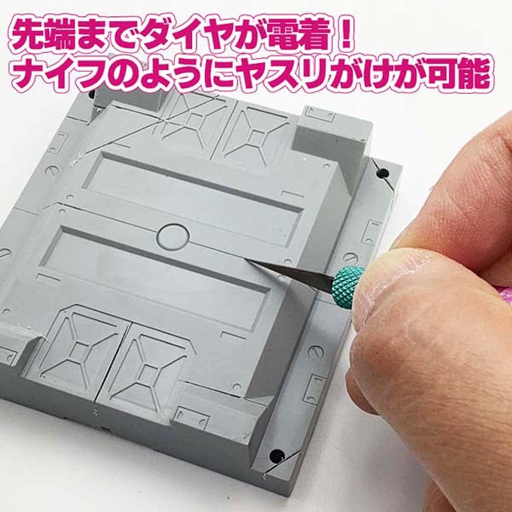 MINESHIMA EDU-90-5400F Eiger Tool Ultra Thin Swamp File 0.5mm 90° #400 - BanzaiHobby