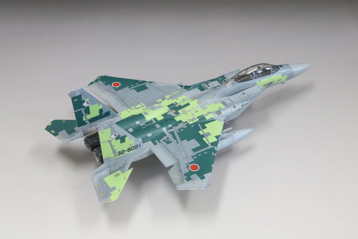 Fine Molds FK05 1/72 Japan Air Self-Defense Force F-15DJ Aggressor [Digital Green Camouflage] - BanzaiHobby