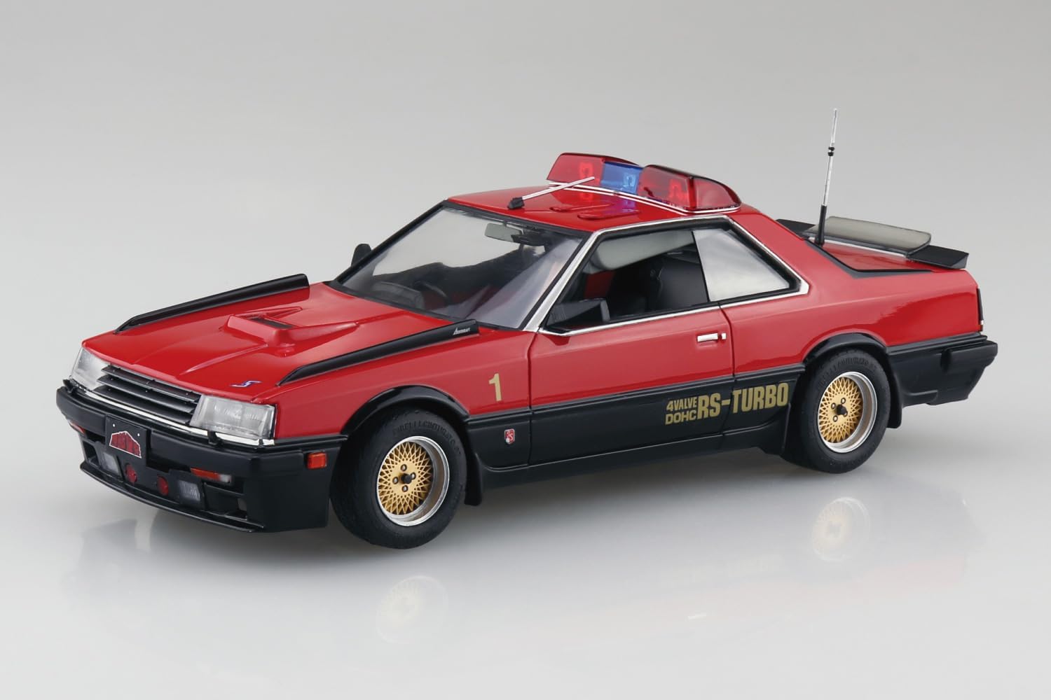 Aoshima 067673 1/24 Bunka Kyozai Seibu Police No.3 Machine RS-1 - BanzaiHobby