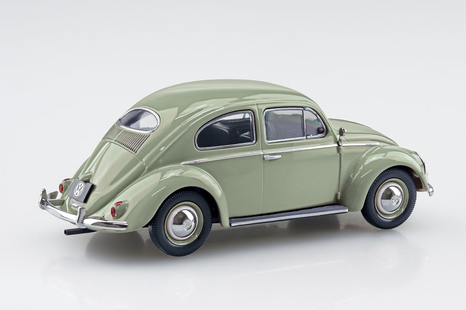 Aoshima 1/32 RakuPla Snap Kit No.20-RG Volkswagen Beetle (Reed Green)