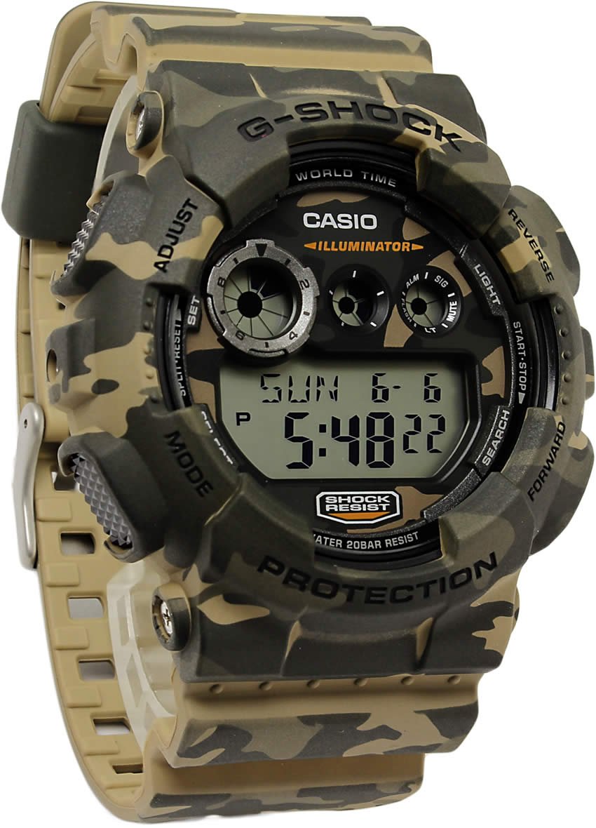 [ジーショック]G-SHOCK 腕時計 GD-120CM-5DR カモフラージュシリーズ 迷彩 メンズ [並行輸入品]