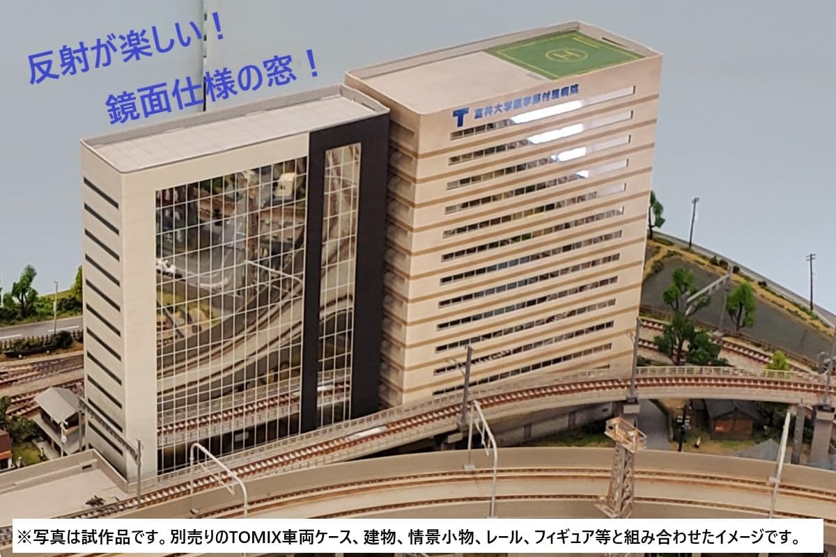 Tomytec Ecolacture Paper Structure P01 Financial Building - BanzaiHobby