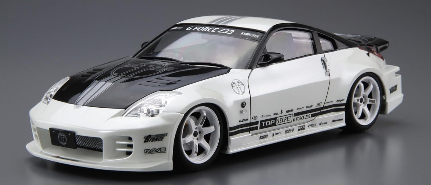 Aoshima 1/24 The Tuned Car Series No.33 Nissan Top Secret Z33 Fairlady Z '05