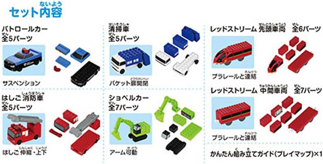 Tomica Plarail Block Entry Set - BanzaiHobby