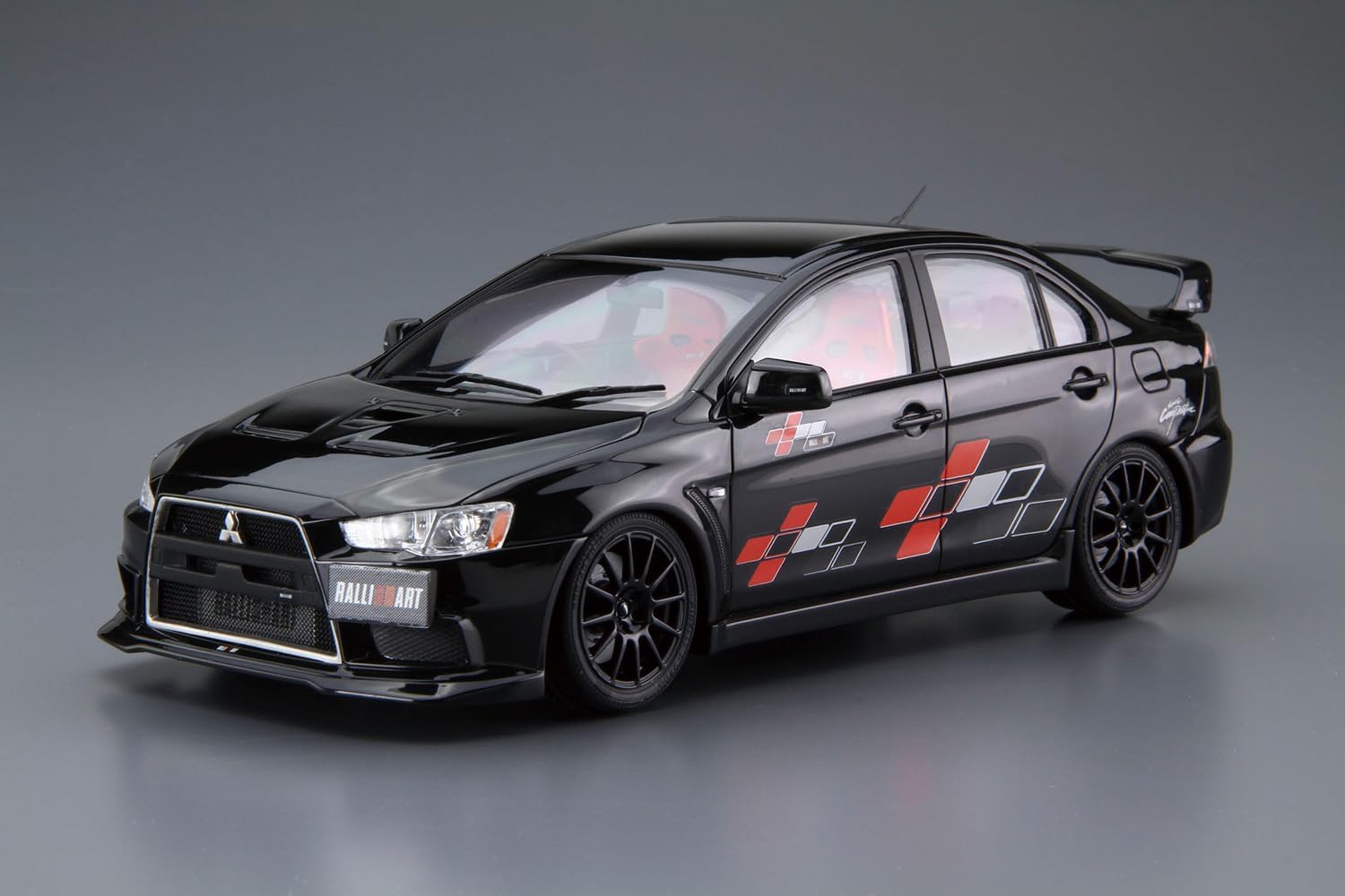 Aoshima 1/24 The Tuned Car No.52 Ralliart CZ4A Mitsubishi Lancer Evolution X 2007 - BanzaiHobby