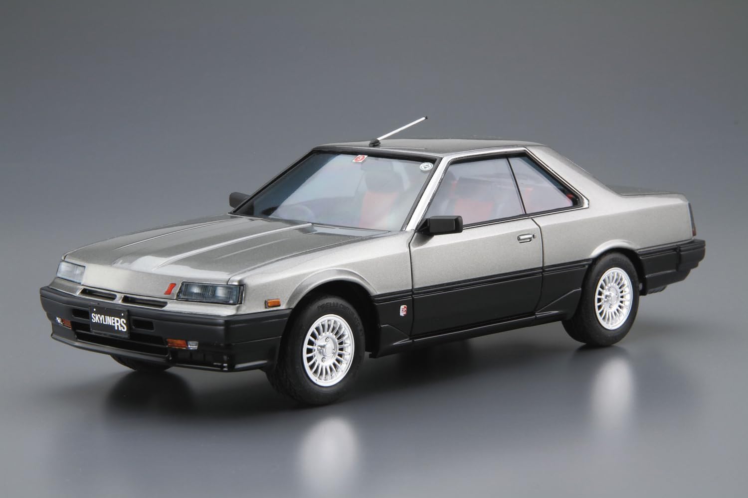 Aoshima 1/24 The Model Car No. 59 Nissan DR30 Skyline HT2000 Turbo Intercooler RS-X '84