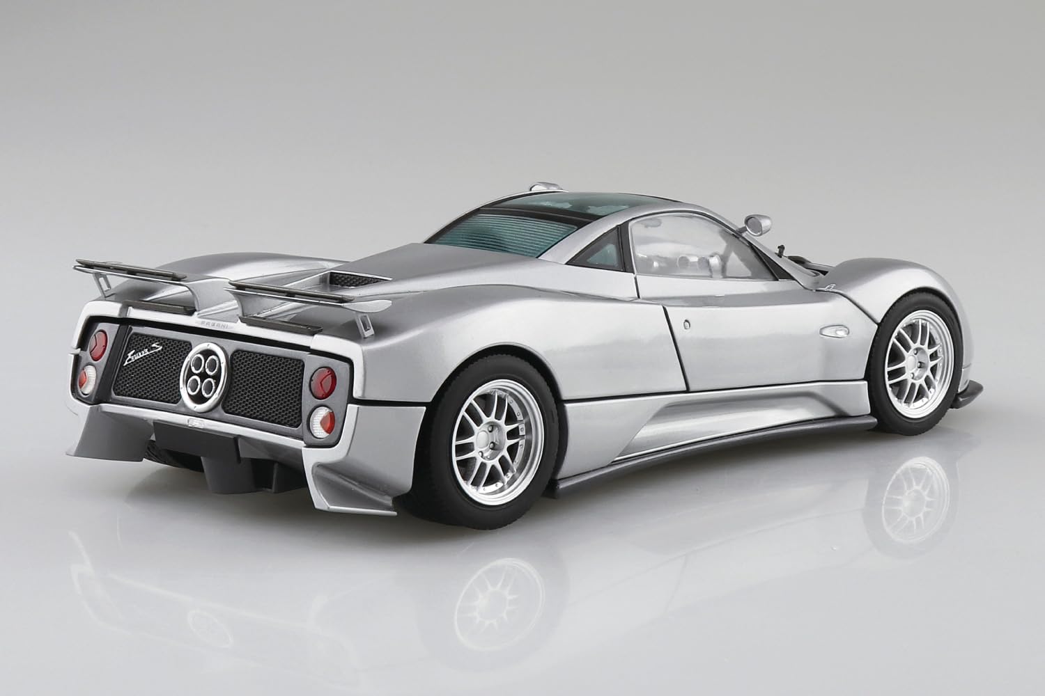 Aoshima 1/24 The Supercar No. 07 Pagani Zonda C12S '00 - BanzaiHobby
