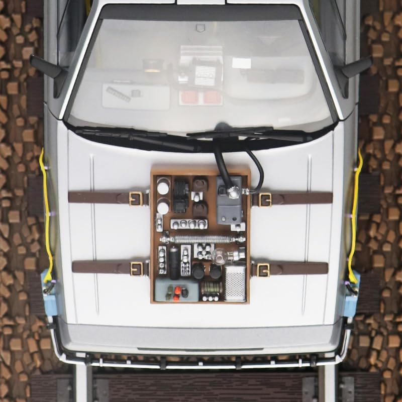 Aoshima 1/24 Movie Mecha No.BT-04 Time Machine from Back to the Future Part III Railroad