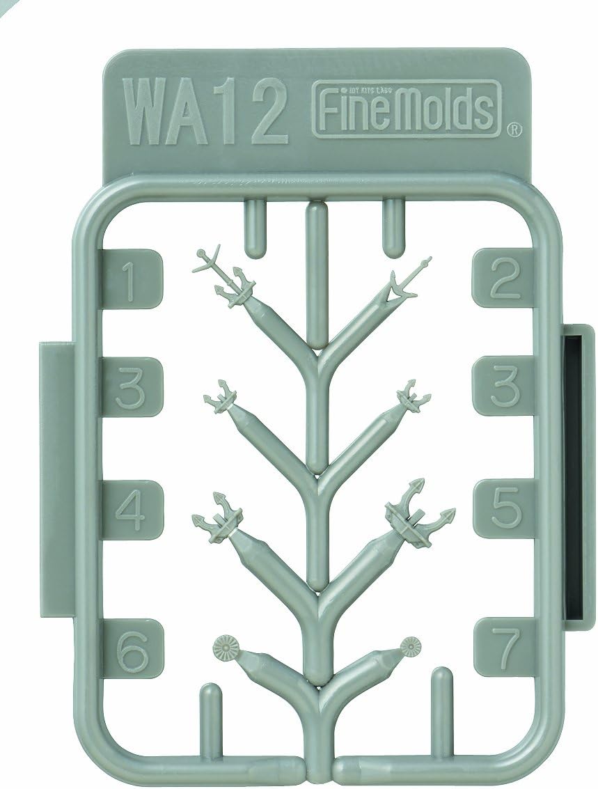Fine Molds WA12 1/700 Nano Dread Series Anchor & Chrysanthemum Crest Set