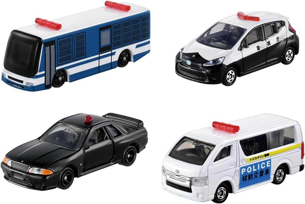 Tomica Gift Patrol Tomica Town! Tomica Police Vehicle Set - BanzaiHobby