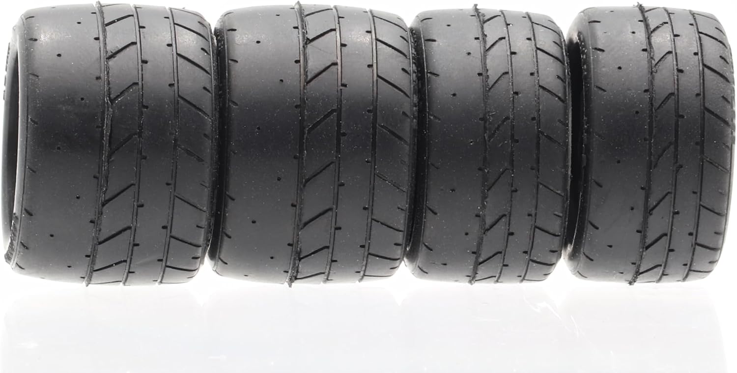 Fujimi RTC-1 1/24 Real Tire Collection Series No.1 Racing Slick Tires 15-Inch (Front 285/40 Rear 345/35) - BanzaiHobby