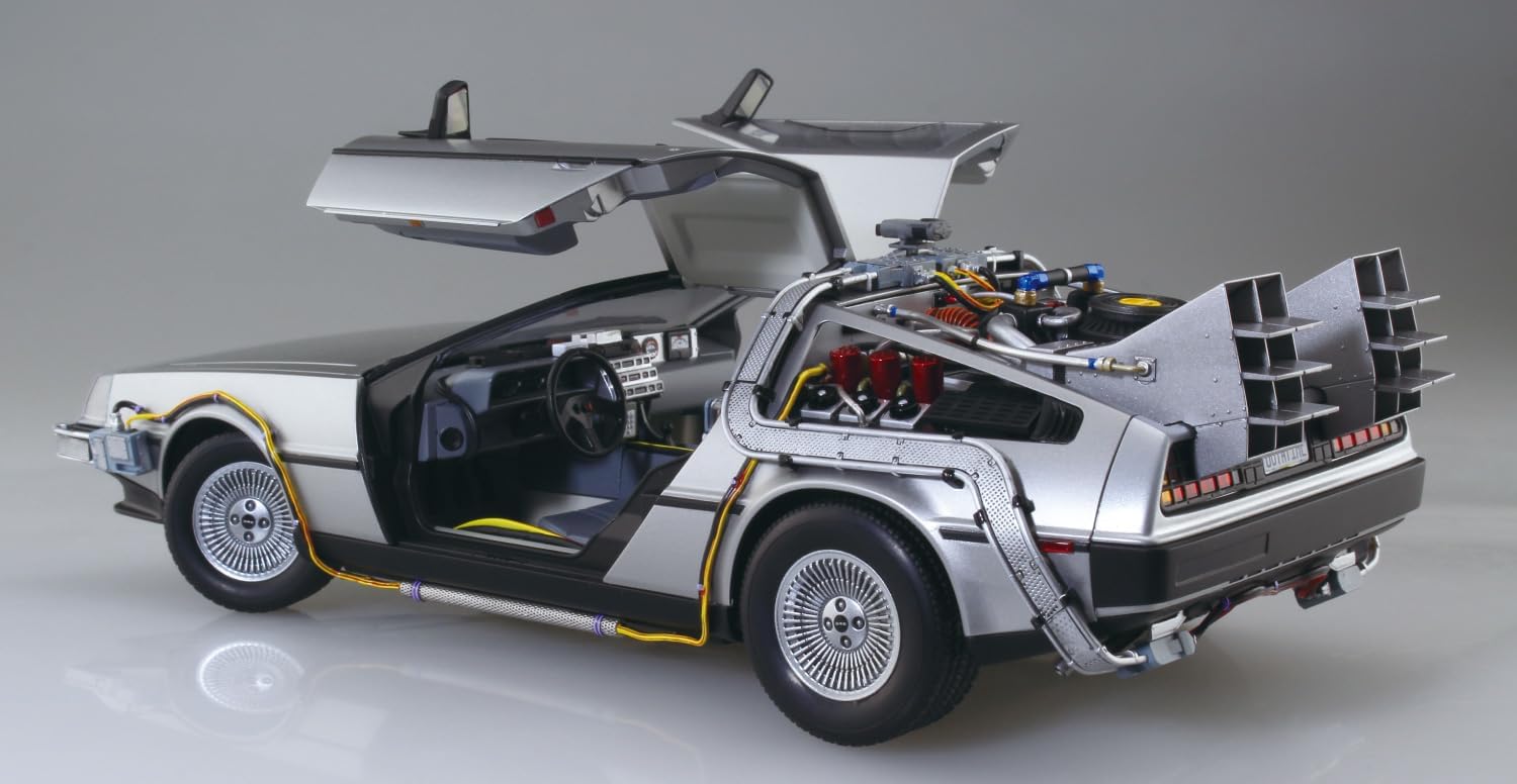 Aoshima 064368 1/24 Back to the Future Part I Time Machine - BanzaiHobby