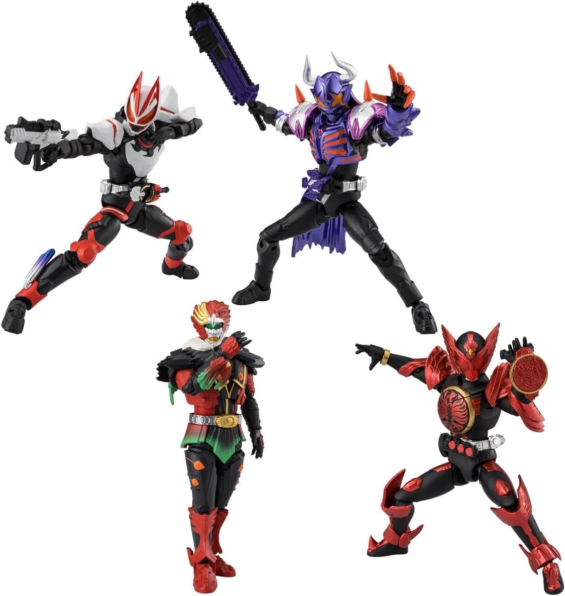 Bandai Shodo EXCEED Kamen Rider (Set of 4) - BanzaiHobby