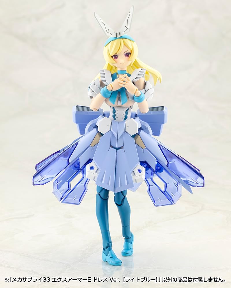 Kotobukiya MJ33 M.S.G Modeling Support Goods, Mecha Supply 33, Ex-Armor E Dress Ver. [Light Blue] - BanzaiHobby