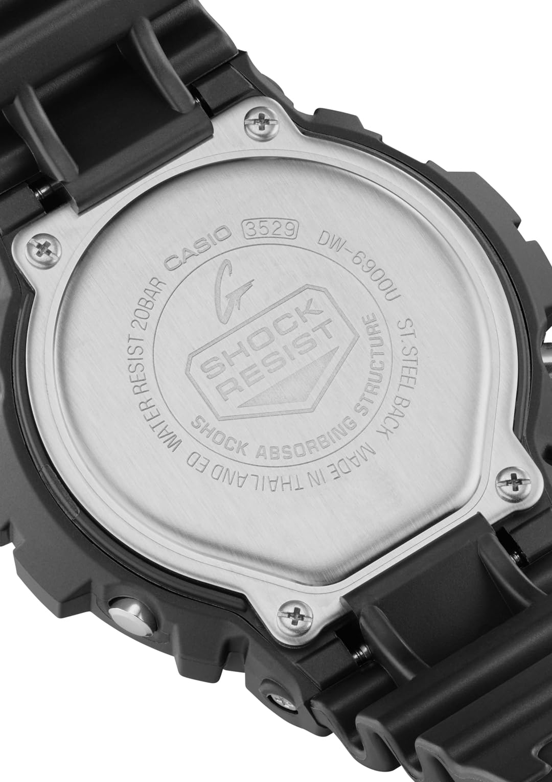 ジーショック [カシオ] 腕時計 【国内正規品】 DW-6900U-1JF メンズ ブラック - BanzaiHobby