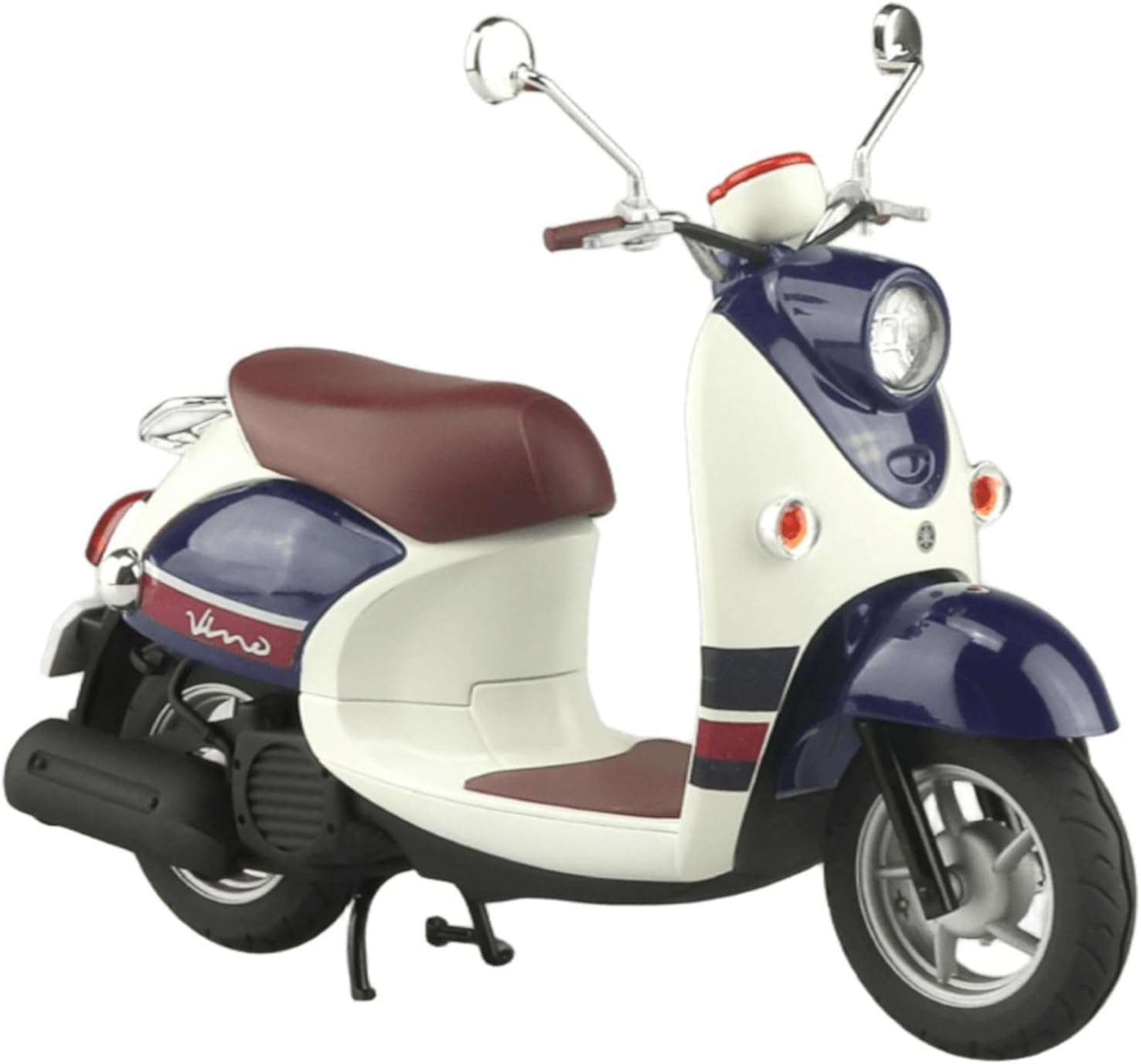 Aoshima 1/12 The Bike No.60 Yamaha Vino '13 Dark Grayish Blue Metallic A (Blue Beige) - BanzaiHobby