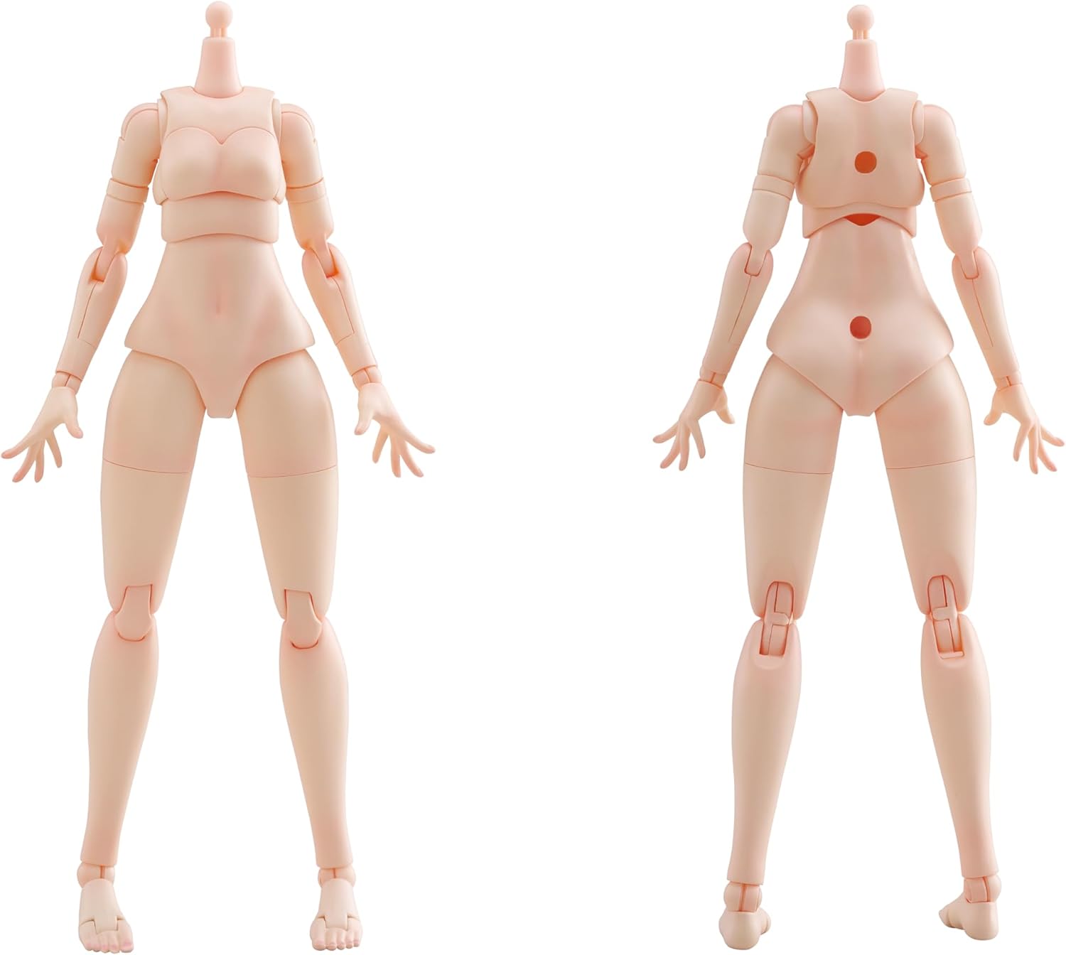 Aoshima KEMOPLA KO-01R Human Parts Set (Color A) - BanzaiHobby