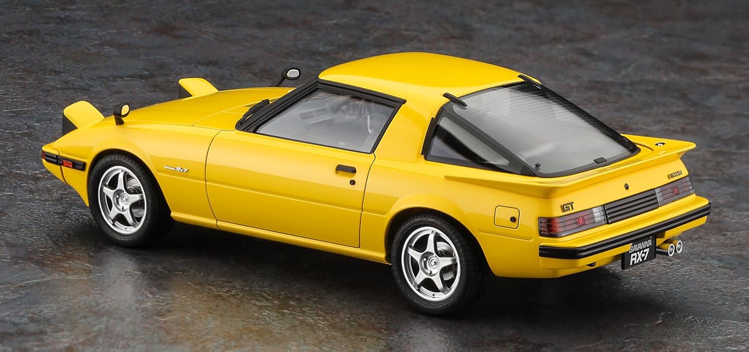 Hasegawa 20798 1/24 Mazda Savanna RX-7 (SA22C) Middle Version Custom Wheels - BanzaiHobby