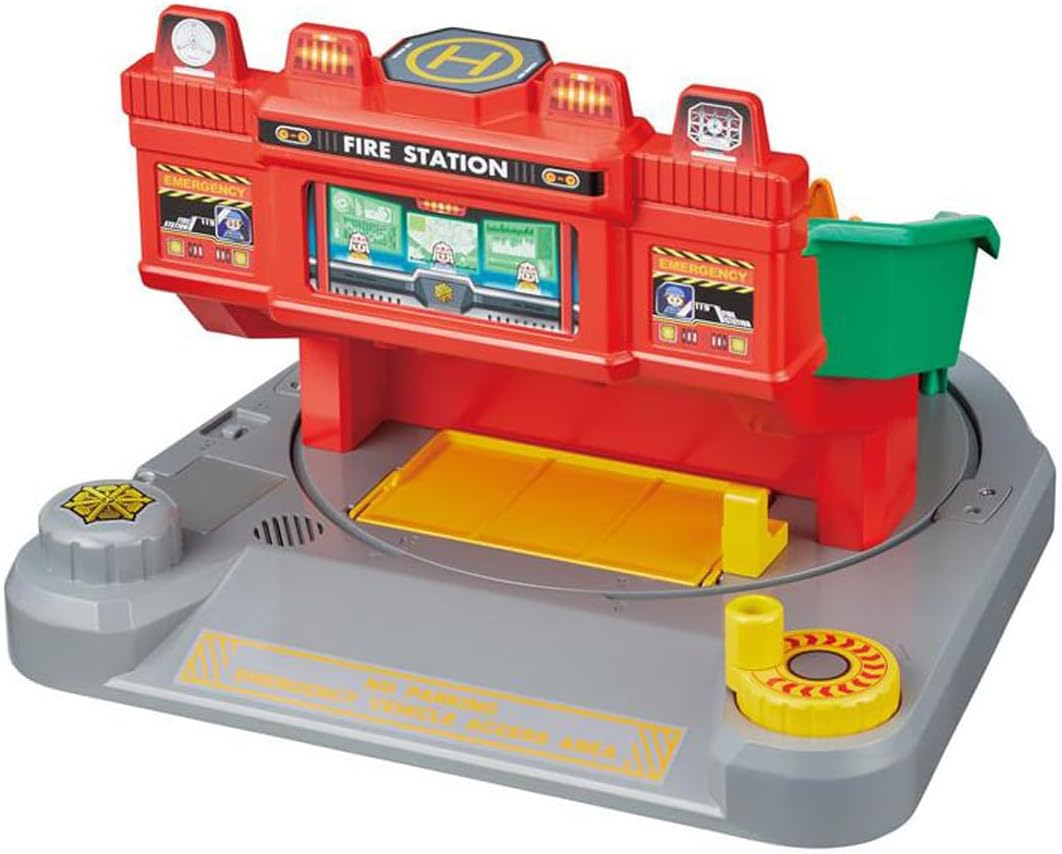 Tomica Round Change! Sound Fire Training School