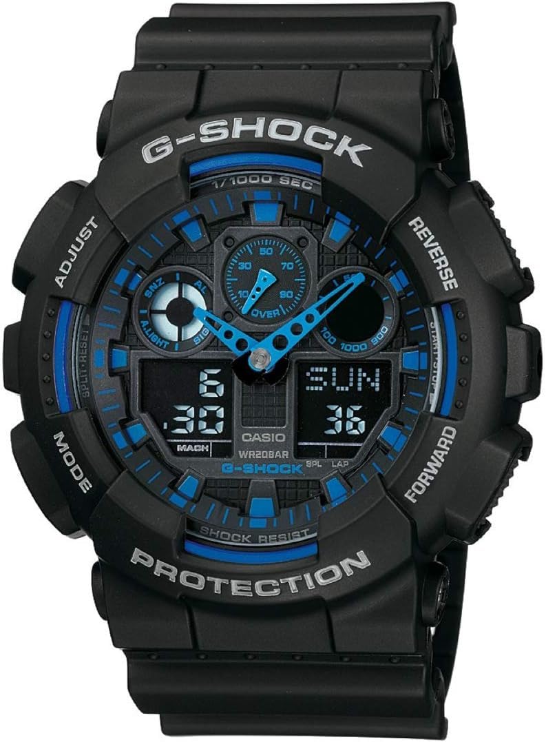 [カシオ]CASIO 腕時計 G-SHOCK 耐磁時計(JIS１種) GA-100-1A2 メンズ [並行輸入品] - BanzaiHobby
