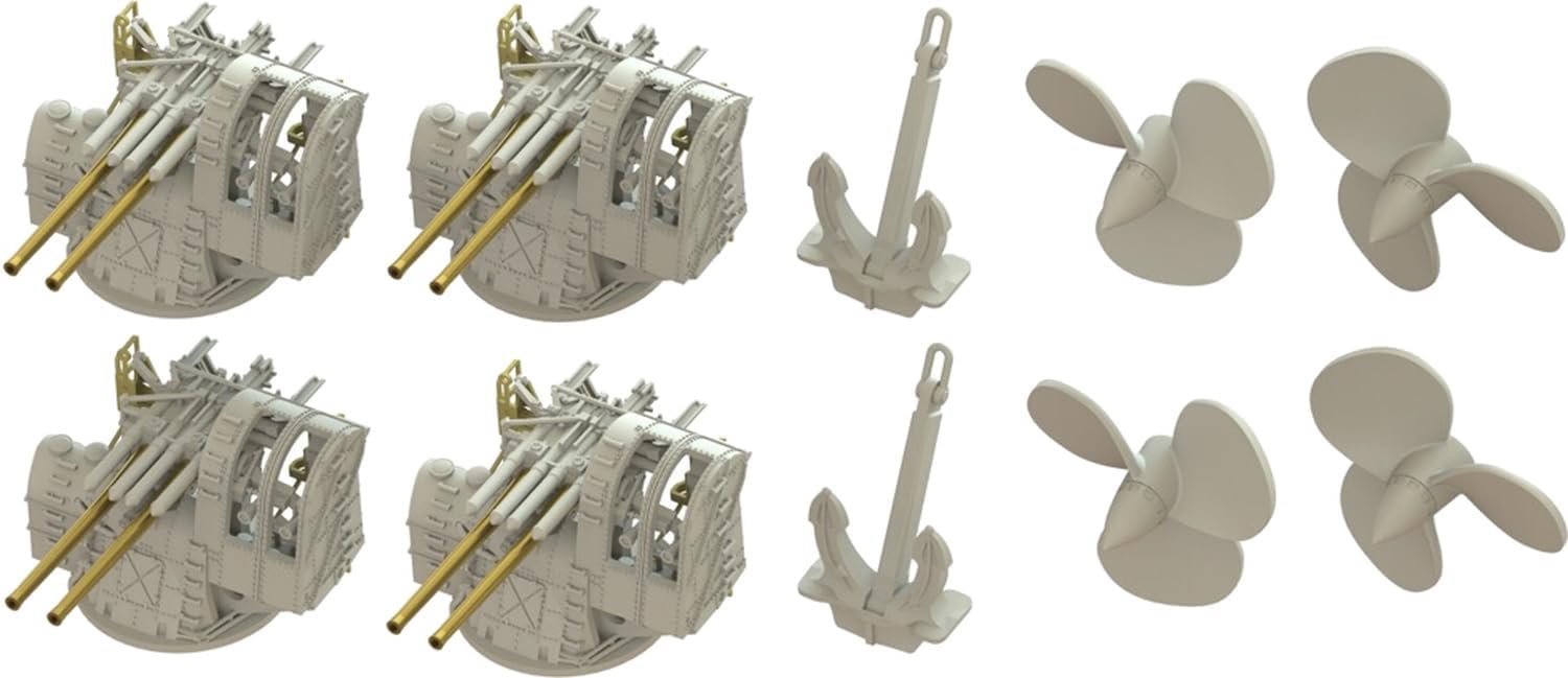 Hasegawa 68063 1/350 IJN Nagato 1941 3D Printed Parts Set (Japan Limited Edition) - Hasegawa Banzai Hobby
