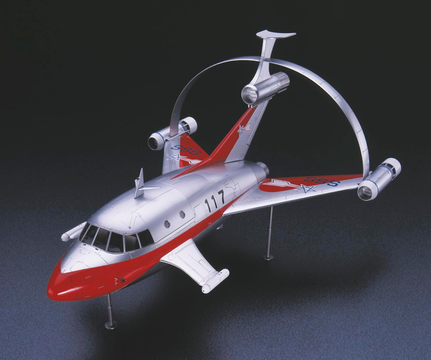 Hasegawa 65814 1/72 Jet Beetle w/Hydrogeneated Subrocket (with Meteor Mark Pin Badge) - BanzaiHobby
