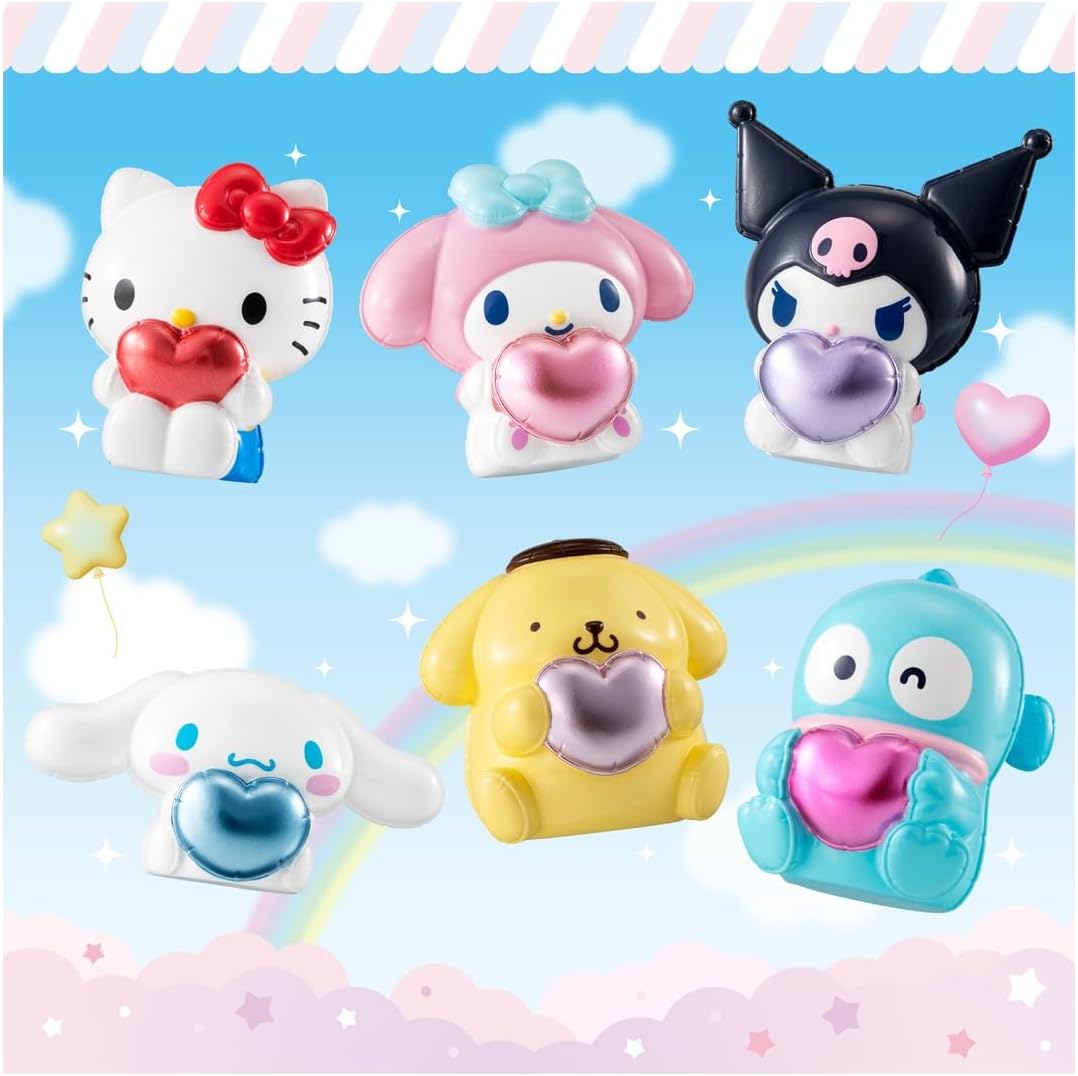 Bandai Puffy Balloon Mascot Sanrio Characters (1Box 10pcs) - BanzaiHobby