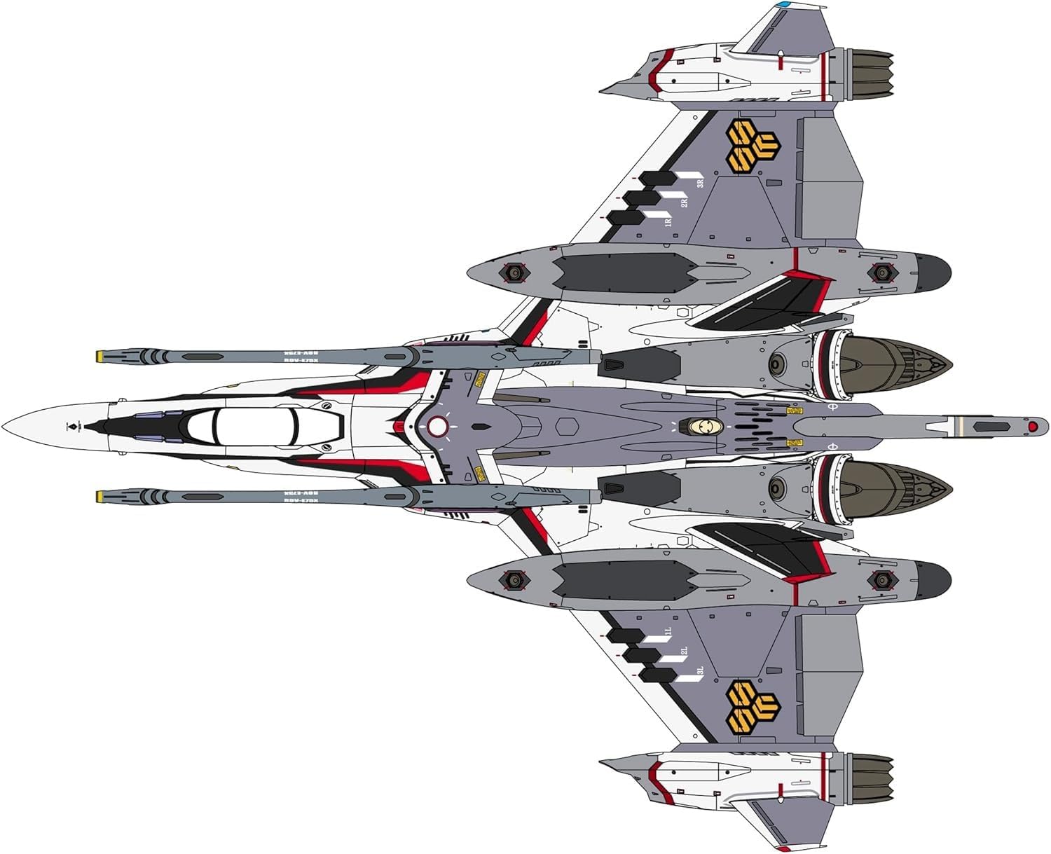 Hasegawa 65900 1/72 VF-25F Tornado Messiah Macross Frontier (Atmosphere) - Hasegawa Banzai Hobby