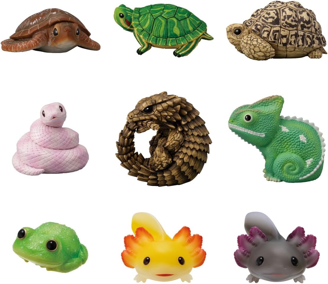 Bandai Tenori Friends 11 -Reptiles/Amphibians- (Set of 12)