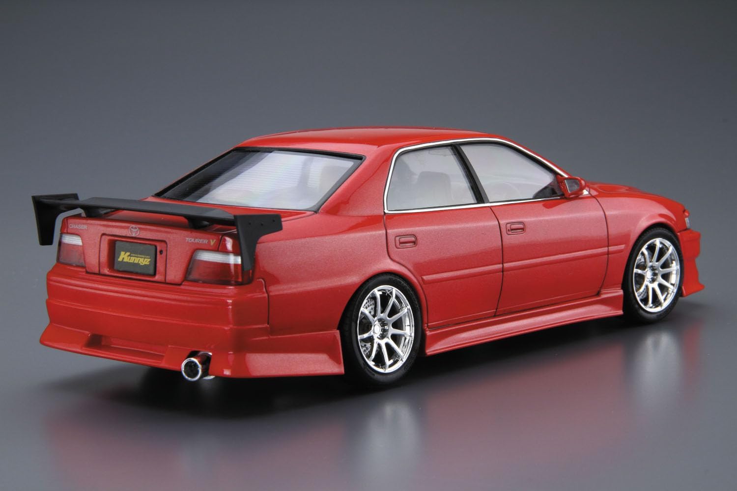 Aoshima 069288 1/24 Bunka Kyozai The Tuned Car Series No.16 Toyota Kunny'z JZX100 Chaser Tourer V '98 - BanzaiHobby