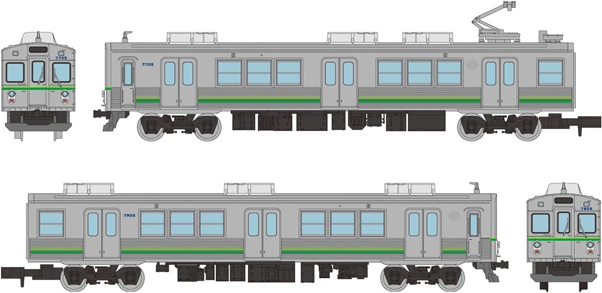 TOMYTEC The Railway Collection Yoro Railway 7700 Series TQ05 Formation 2-Car Set A