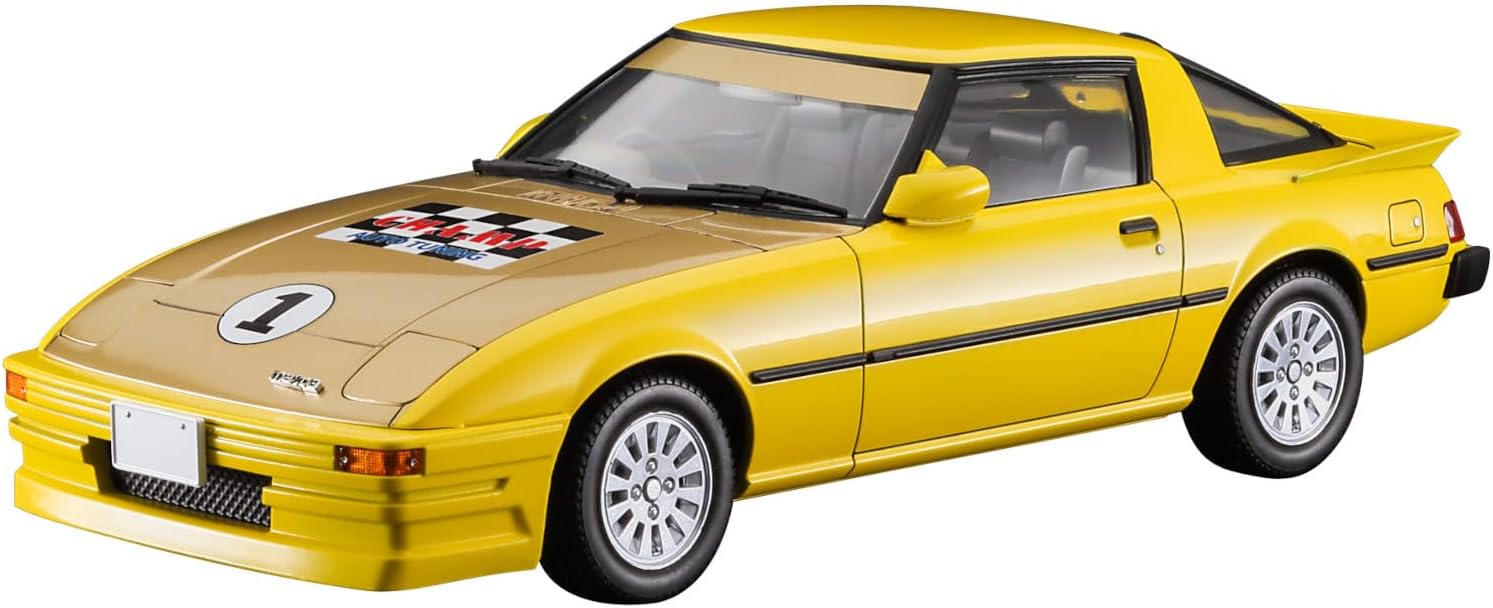 Hasegawa SP634 1/24 Yoroshiku Mecha-Doc Mazda Savanna Champ RX-7 (Comic Version) - BanzaiHobby