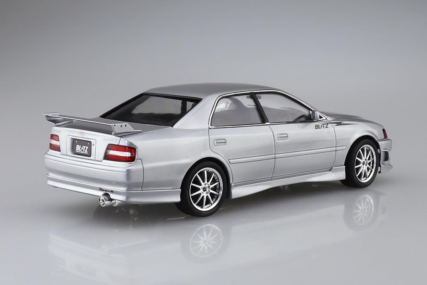 Aoshima 1/24 The Tuned Car No.79 Blitz JZX100 Chaser Tourer V 1996 (Toyota) - BanzaiHobby