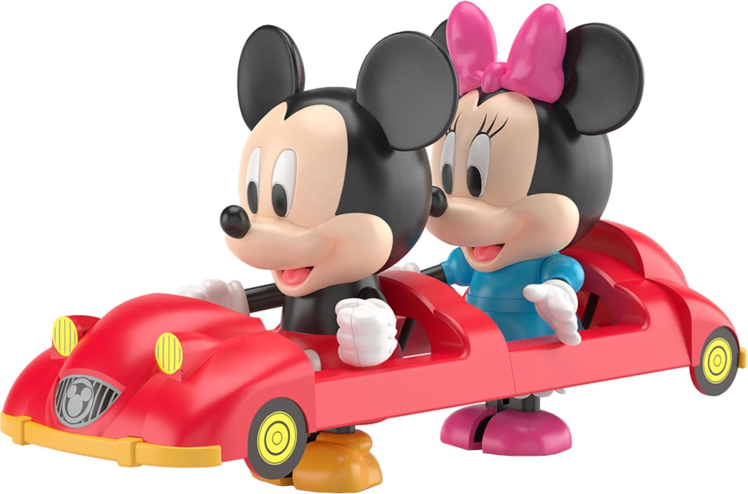 Aoshima 067048 Bunka Kyozai Raku Plastic Tokotoko No. DP-03 Disney Character Mickey & Minnie