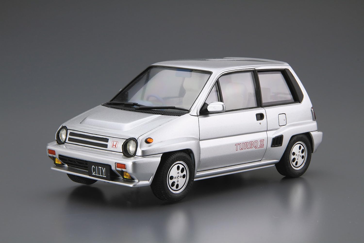 Aoshima 1/24 The Model Car No. 60 Honda AA City Turbo II 85