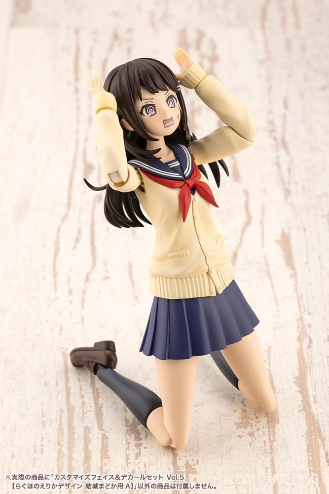Kotobukiya JK058 1/10 Customized Face & Decal Set Vol.5 [Designed by Erika Raguho For Madoka Yuki A] (Sousai Shojo Teien) - BanzaiHobby