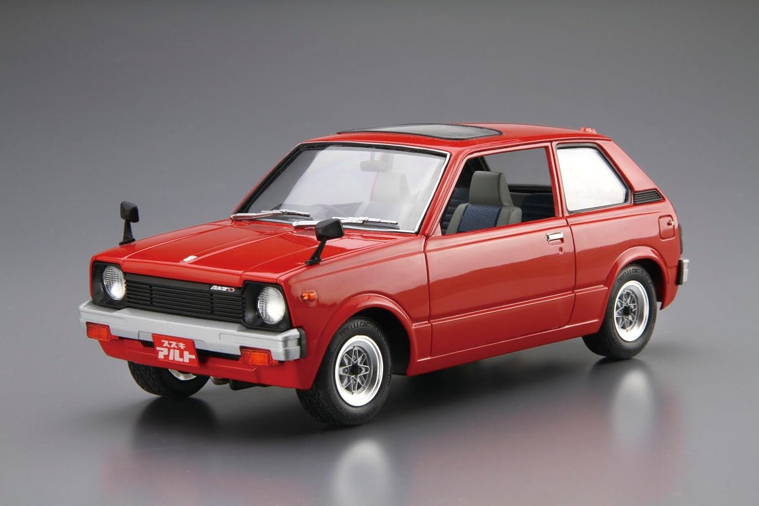 Aoshima 1/20 The Model Car Series No.127 Suzuki SS30V Alto/SS20 Selvo '79